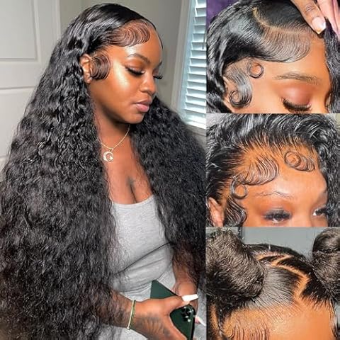 LRV 26 Inch Deep Wave Wig Cover