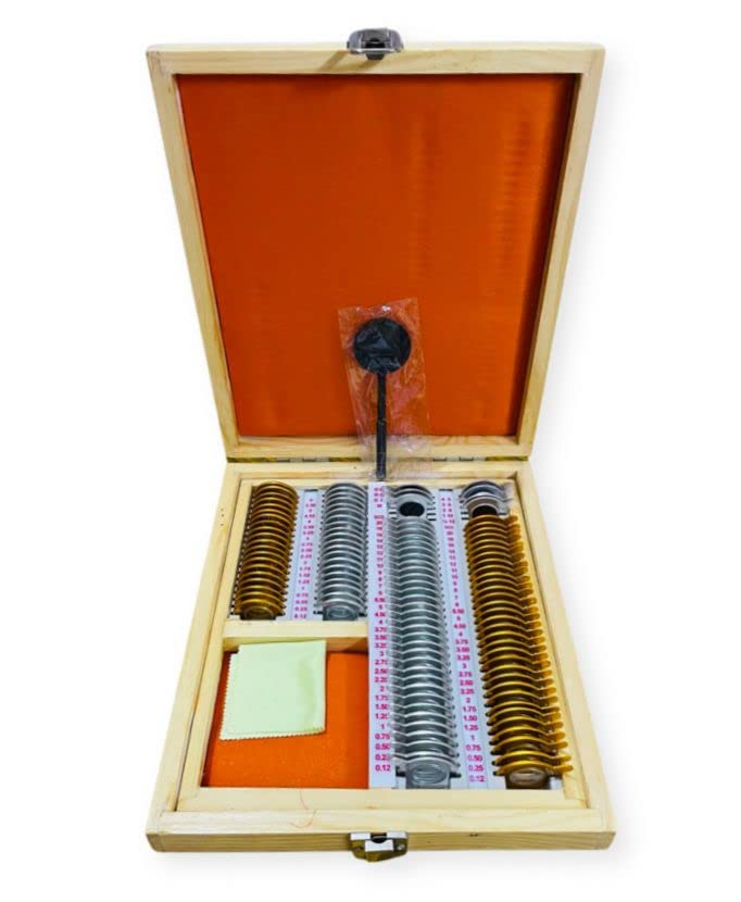 Sugra Metal Briefcases Versatile Half Trial Lens Set Precision In Your Hands, Gold-image-9