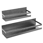 Uten Magnetic Spice Rack for Refrigerator 2 Pack, Spice Organizer Kitchen