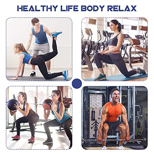 Massageador muscular, massageador de tecido profundo sem fio para músculos, costas, corpo, pescoço,