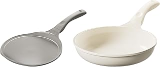 Redchef Ceramic Frying Pan, Non Stick Pans for Eggs & Omelets, PFOA & PFAS-Free, Fast & Even Heat, Compatible with All Cooktops, Dishwasher Safe Crepe Pan Nonstick