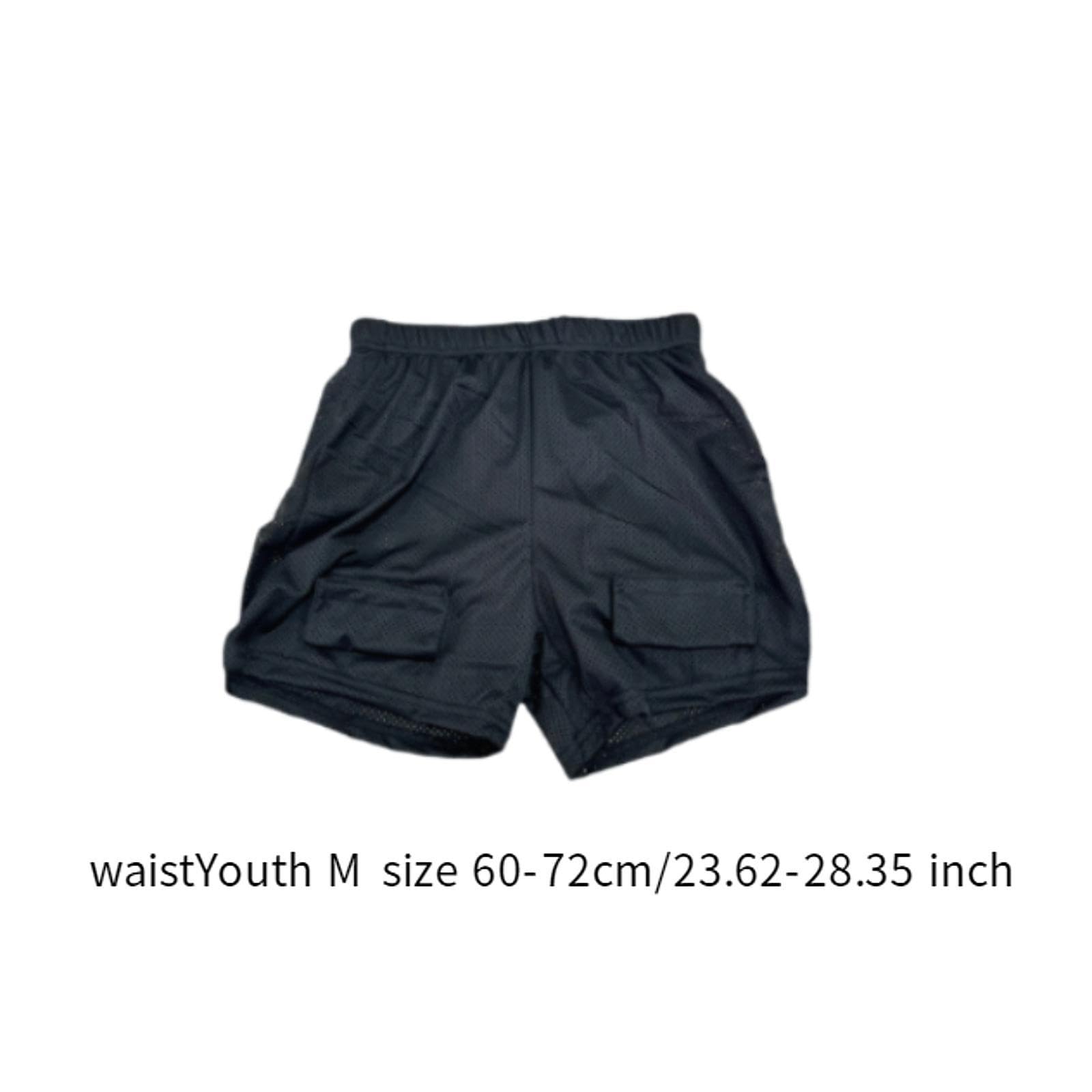 rockible Short de Hockey Ample pour Homme, équipement de Protection, Short de Sport, Support Professionnel, Short en Maille pour Baseball, Adultes