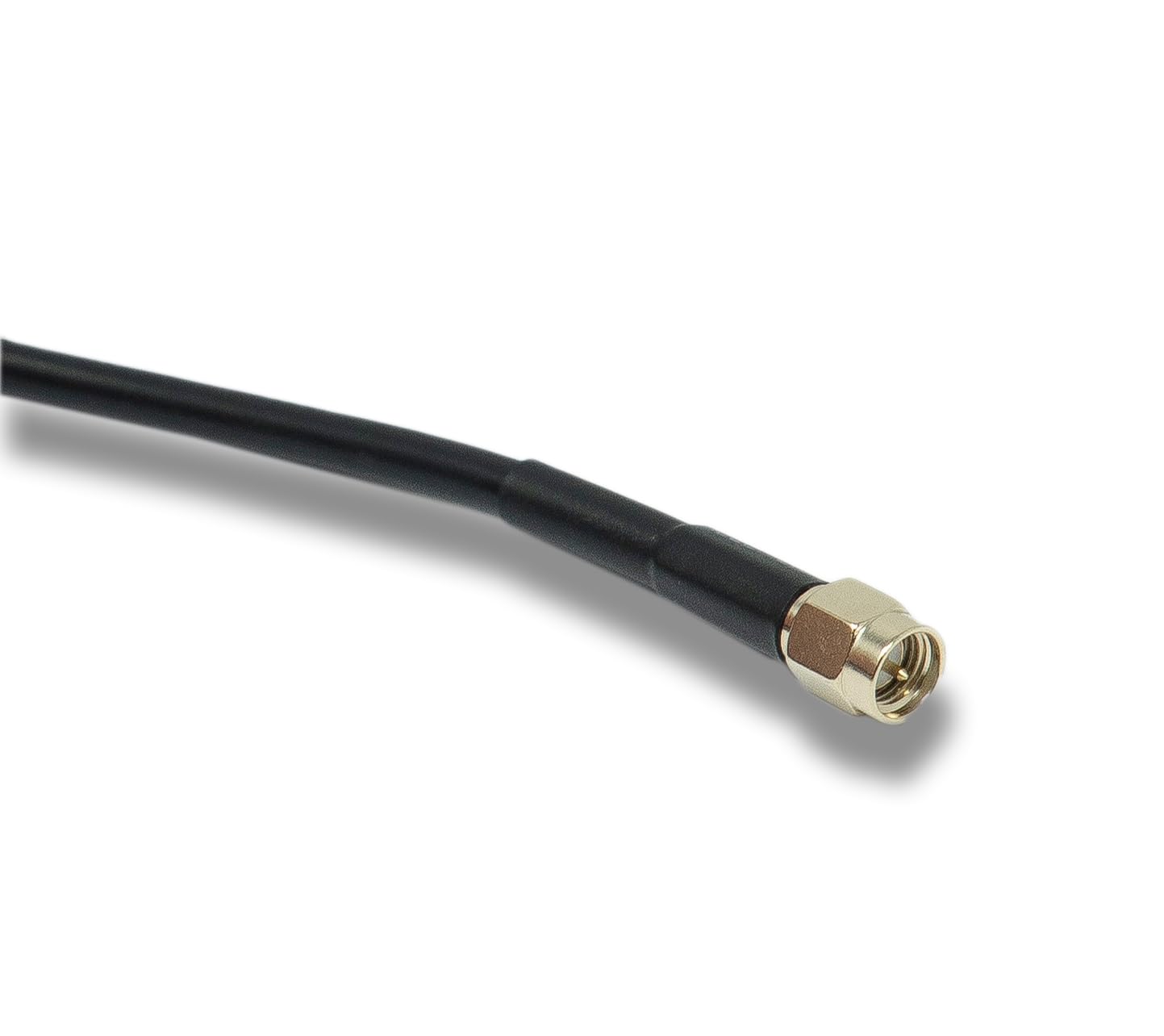 SYSTEM-S Kabel koncentryczny 60 cm RG58 wtyczka do wtyczki RG58C/U SMA