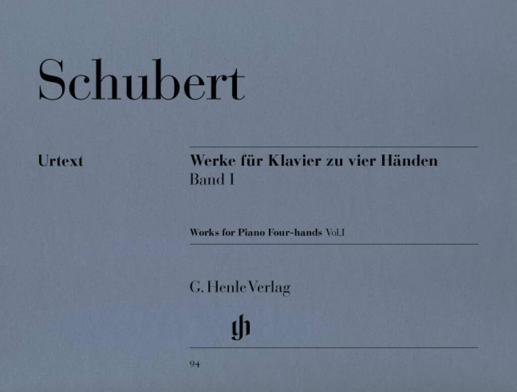 Werke für Klavier zu vier Händen, Band I: Besetzung: Klavier zu vier Händen (G. Henle Urtext-Ausgabe)