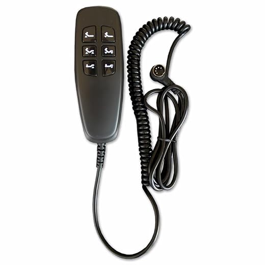 Ventadecolchones - Mando para Cama Articulada Germany Compatible con Motor OKIN con Cable