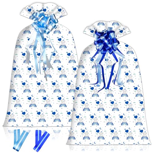 2 Pcs Large Gift Bags Jumbo Gift Bags Little Elephant Gift Bags for Giant Gift, 48