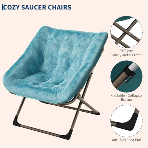 Sillón Saucer Plegable Verde Menta miniatura 5