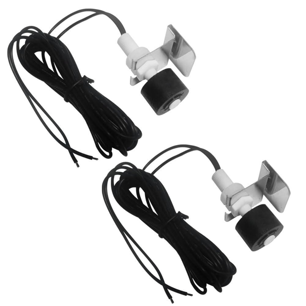 2Pcs SS3 Condensate Drain Pans Switch Float Switch Condensate Overflow Switch HVAC Float Switch 6ft Wire AC Pan Float Switch for Installation on Primary and Auxiliary Drain Pans-image-0