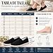 Imagen de Zapatos de Tai Chi Kung fu Unisex Calzado de Artes Marciales Tradicionales Zapatos de Entrenamiento Ligeros Antideslizantes de Tela Antigua de Beijing Zapatillas Transpirables EU Size 45