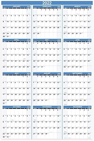 Julian Calendar 2022 Today 2022 Yearly Wall Calendar - 2022 Wall Calendar With Julian Date, From  January To December 2022, Thick Paper, Vertical, 34.8" X 22.8" (Open) :  Amazon.sg: Office Products