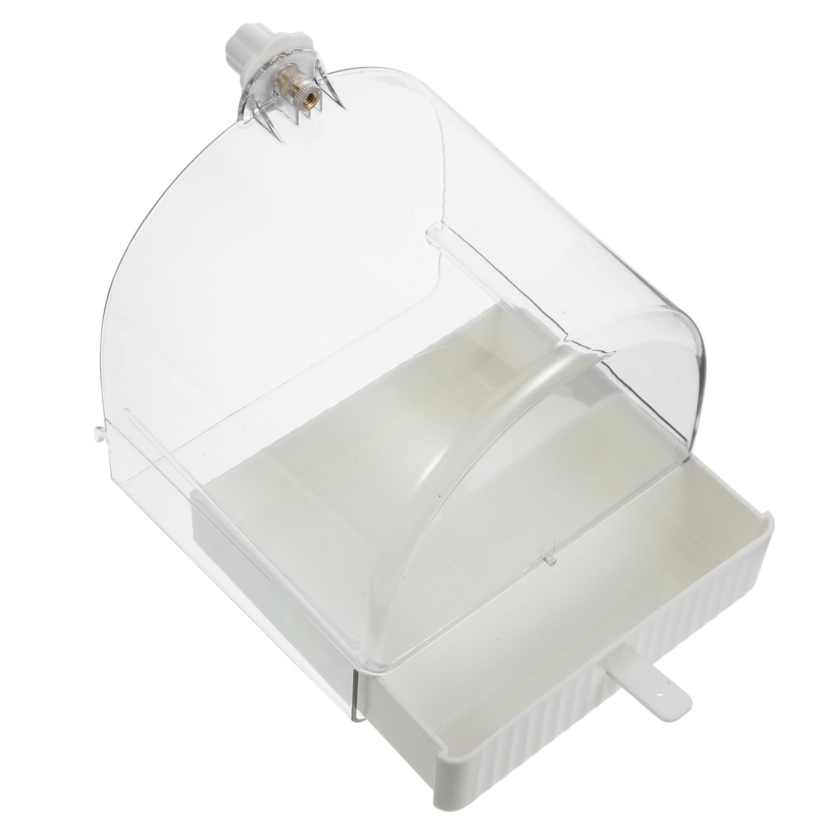 Abaodam Bird Bath Drawers Parrot Bath Box for Parakeet Pet Parrot Cage Easy to Use and