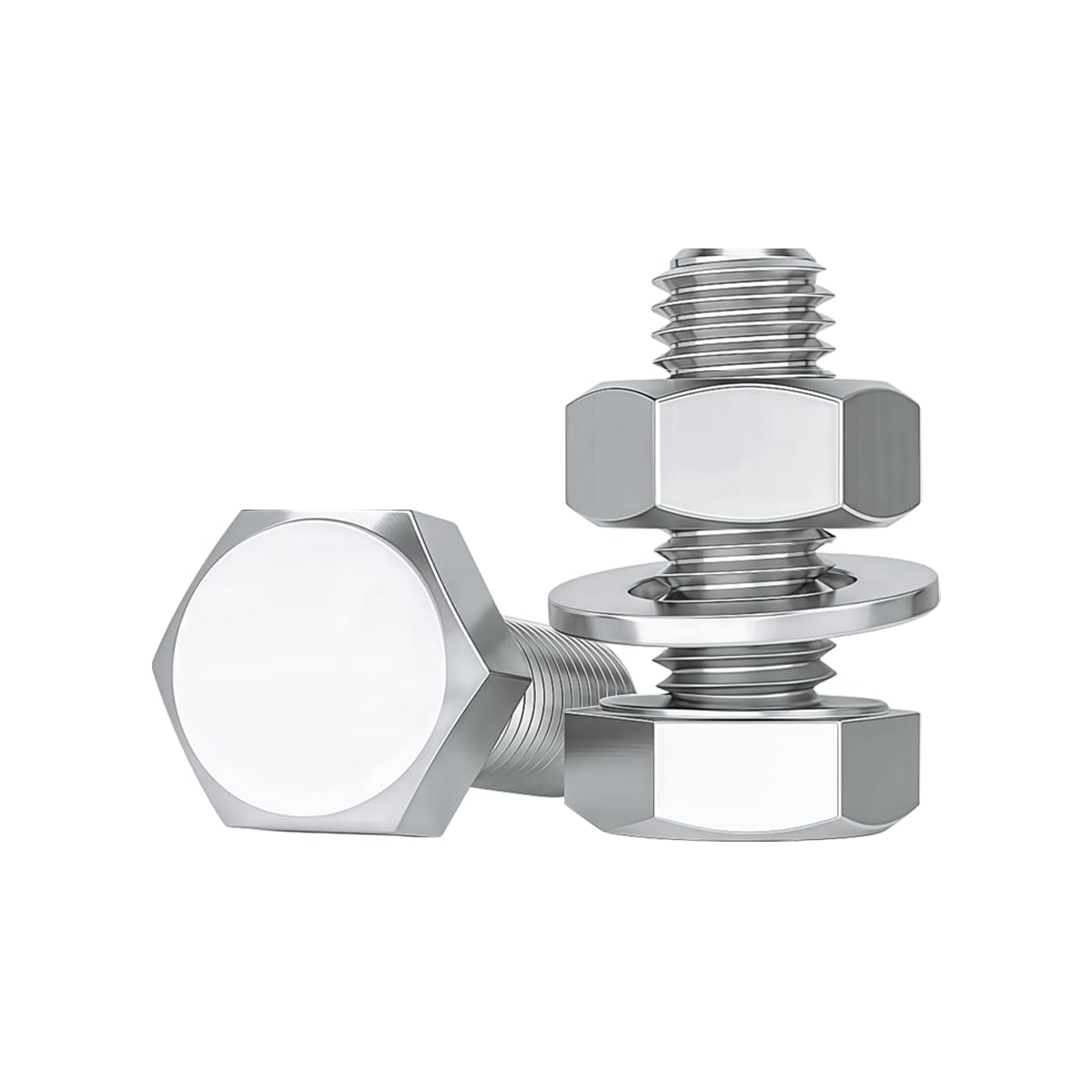 Drenky 10 Pcs Nuts and Bolts Assortment