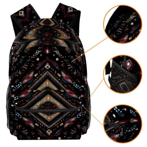Mochila impermeable de mariposas con compartimento para laptop de 16" 3
