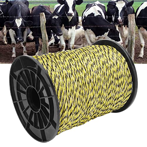 Alambre para Cerca Eléctrica Fuerte Conductividad Eléctrica Ligero Reutilizable para Grandes Granjas y Aplicación Amplia miniatura 2