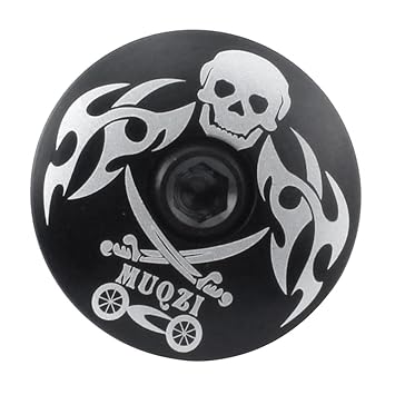 Meadawgs M6X35mm Bicycle Bike Column Headset Stem Cap Titanium Bolt Screw Black