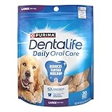 Purina DentaLife Made in USA Facilities Large Dog Dental Chews, Daily - 36 oz. Pouch