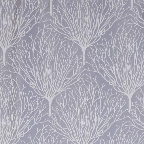 Image of Homestan Jacquard Woven Long Door Curtains 9 Feet Long Set of 2 with Stainless Steel Grommets for Home Decor (9 X 4 Feet, Grey)