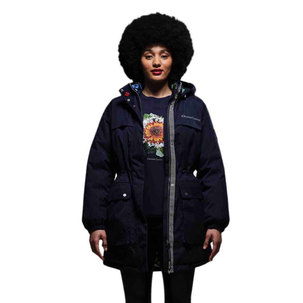 Regatta Women's Navy X Christian Lacroix Cailar Waterproof Jacket - Size: 20