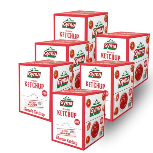 Ketchup GYMA en doses individuelles de 10 ml pour les professionnels