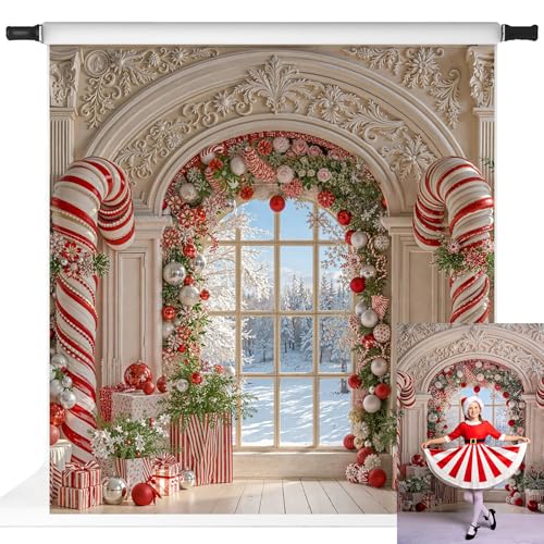 Décoration de fête de Noël Kate 3x3m avec grand fond de studio photo conte de fées pour enfants