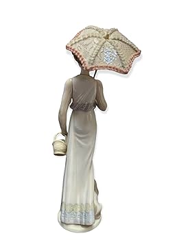 置物 LLADRO A ROMP IN THE GARDEN Lladro A Romp in the Garden Girl Figurine | Perigold