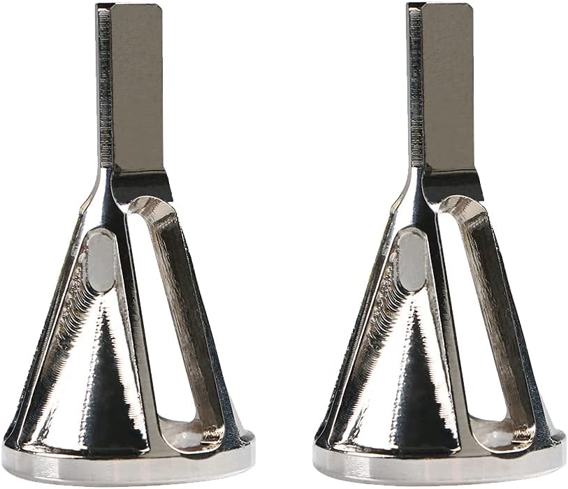 WREOW 2PCS Deburring External Chamfer Tool HSS High Speed Steel Remove Burring Tackle Deburring Drill Bit Tool for Drill Bit for Size 12mm - 22mm Bolts