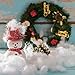 Christmas Fake Snow Decor, Fiber Artificial Snow Cotton Snow Fluffy Indoor Decoration, Flame Resistant Snow Blankets for Winter Mantle Village, Nativity, Christmas Decoration