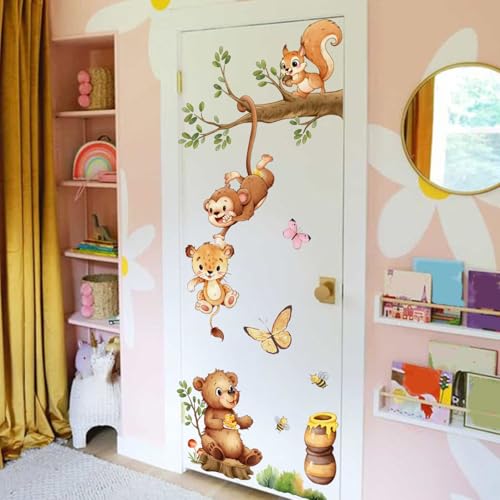 Vinilos Decorativos Animales Bosque Forestales para Pared miniatura 4
