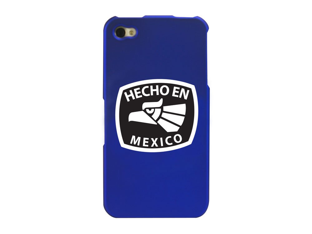 celletHECHO EN MEXICO Proguard Case for Apple iPhone 4 and 4S - Blue