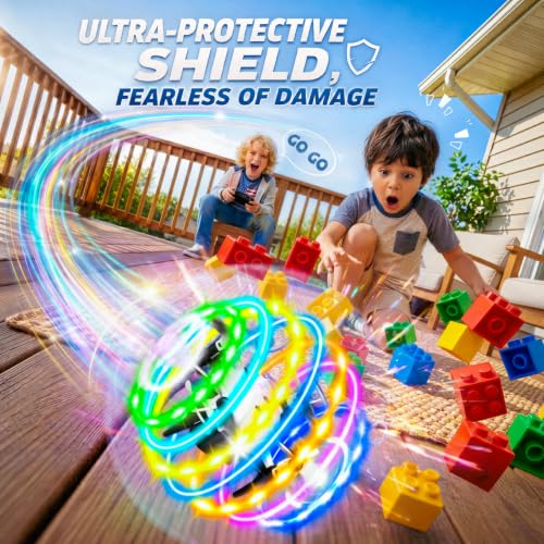 Image of Veeniix Drone for Kids 360 RGB Rotation RC Quadcopter Altitude Hold