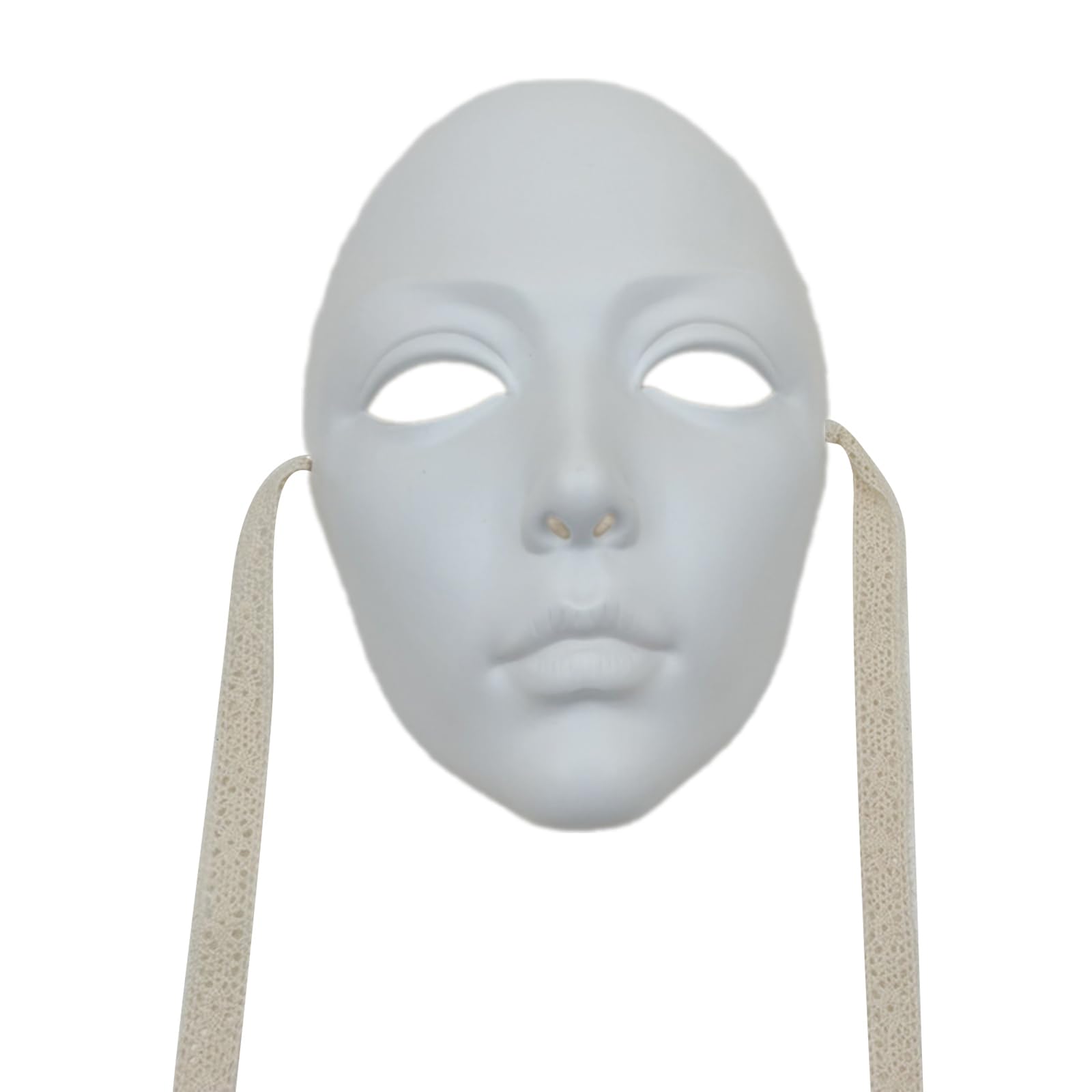 Maxtonser Paintable Masquerade Full For Adult Halloween Cosplay Masquerade Themed Party Photography