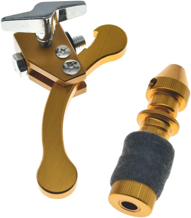 Jazz Drum Touch Drop Clutch Standard Quick Release Hi-Hat Clutch for Cymbal Stand Gold