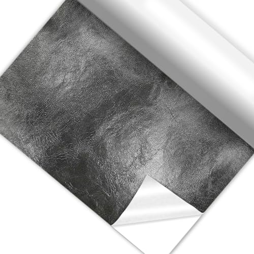 silllule 8x47 Inch Dark Gray Leather Repair Tape