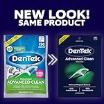 DenTek Triple Clean Advanced Clean Floss Picks, No Break & No Shred Floss, 150 Count, (Packaging May Vary) - Image 2