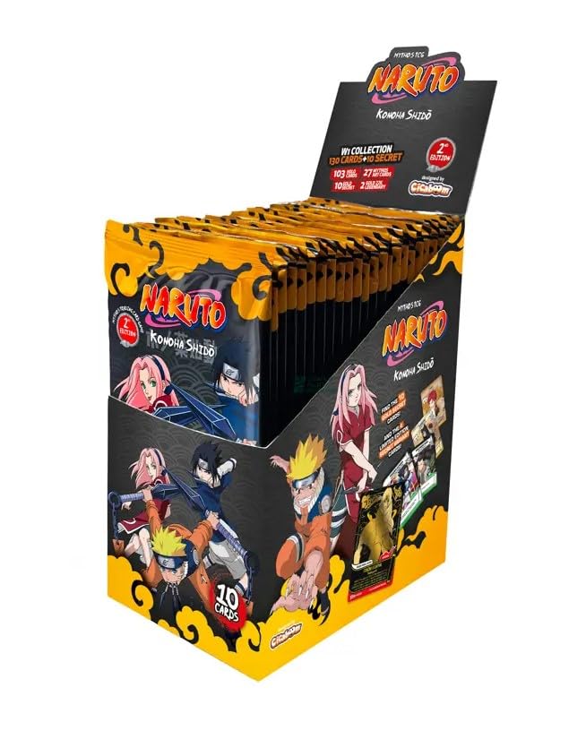 Naruto Mythos TCG - First Set 2nd Edition Booster Display (24 Packs) - ENGLISCH NEU & OVP