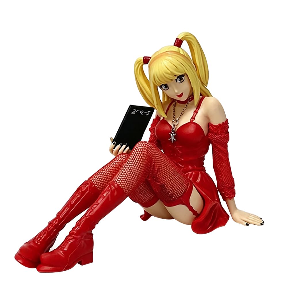 Amane - Figura de animé de niña sentada en posición de PVC