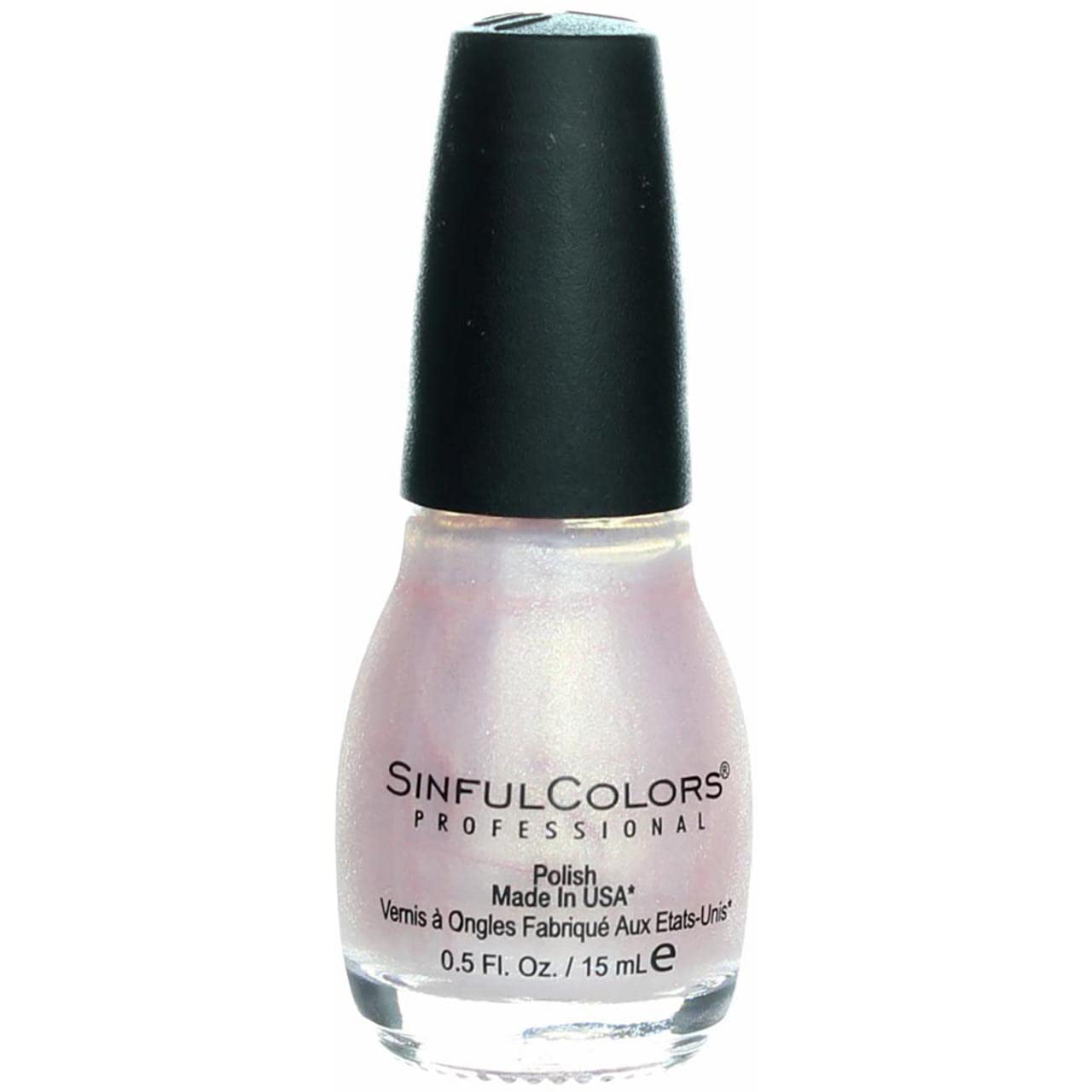 SINFUL GLASS PINK NAIL POLISH .5Z