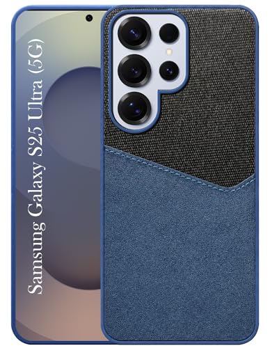 Image of Jkobi Back Cover Case for Samsung Galaxy S25 Ultra (Dual PU Leather Stitch | Professional Minimalist | Soft and Flexible)