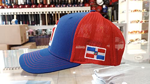 Image of Peligro Sports Dominican Republic Snapback Mesh Cap RD
