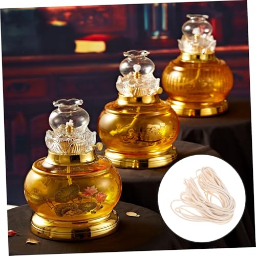 Mechas de Algodón Redondas para Lámpara de Aceite miniatura 5