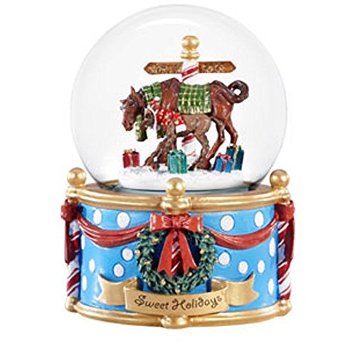 Breyer Sweet Holidays Musical Snow Globe