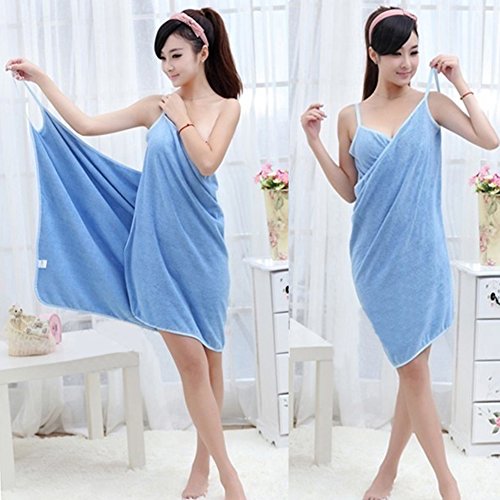 Toalha de banho feminina de microfibra macia de secagem rápida e fácil de usar da Heaven2017