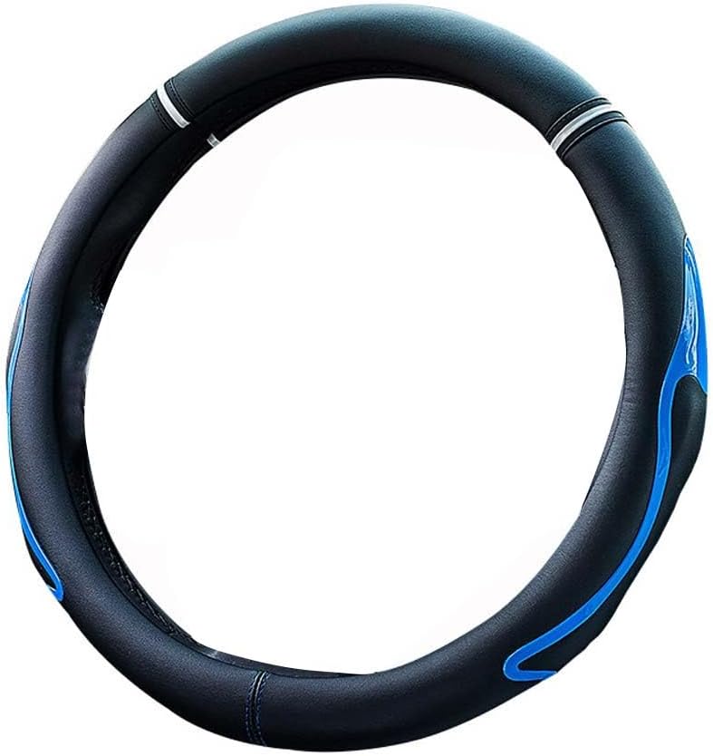 Cool Car Accessories Steering Wheel Cover for Men and Women (Blue)