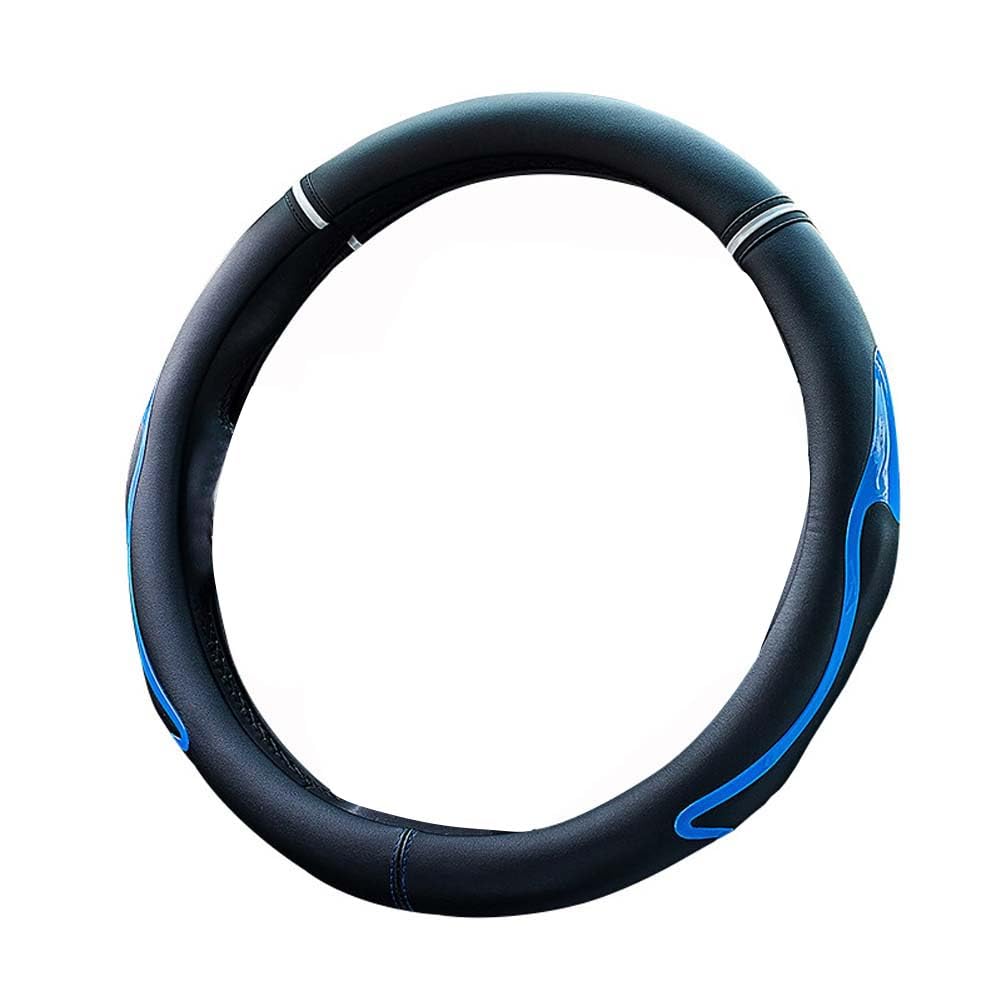 Cool Car Accessories Steering Wheel Cover for Men and Women (Blue)