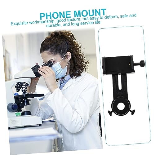 Soporte para teléfono para observación astronómica y macrofotografía con microscopio 3