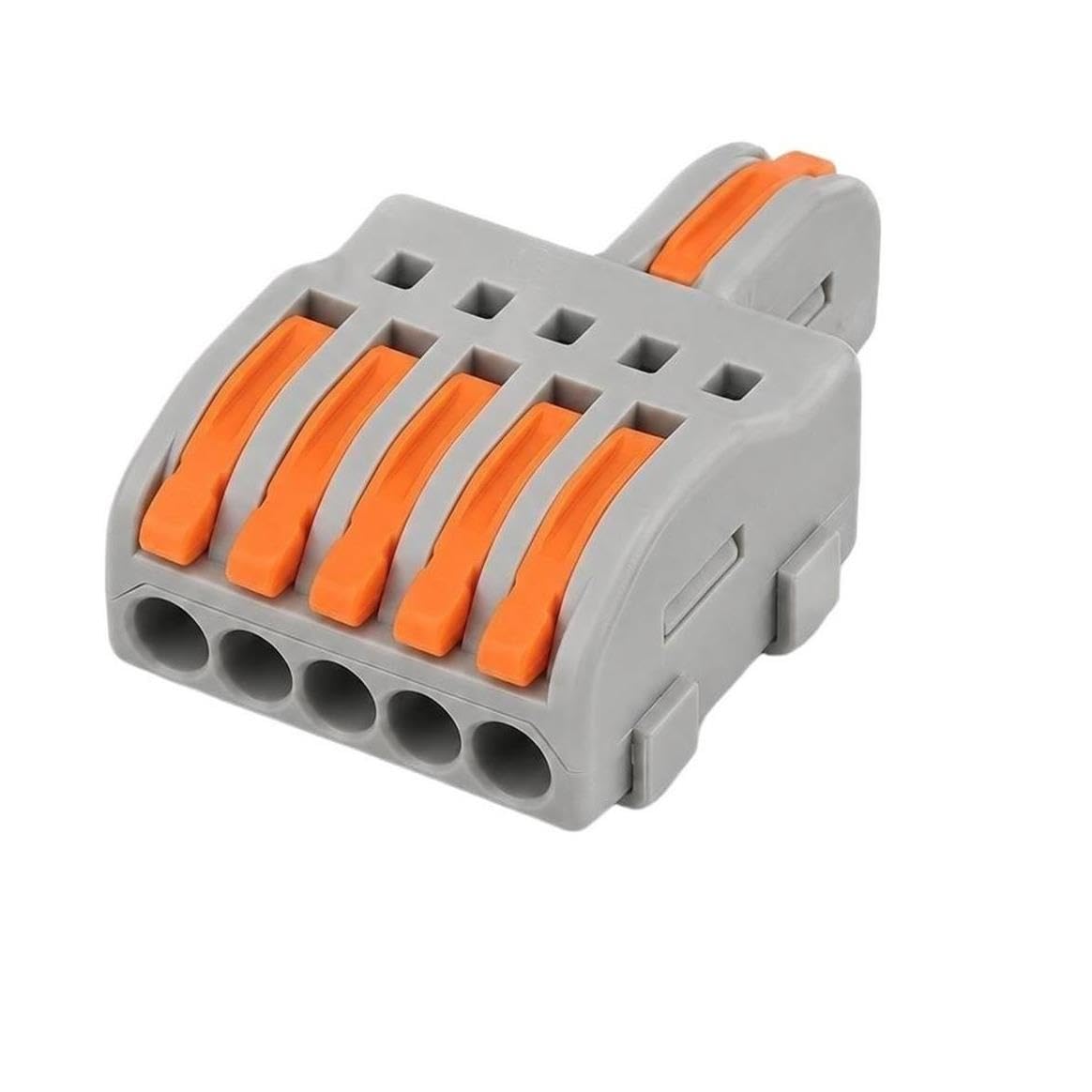 10/30/50PCS Mini Wire Connectors Universal Terminal Block Home LED(Z-VSE-F15AO,30PCS)