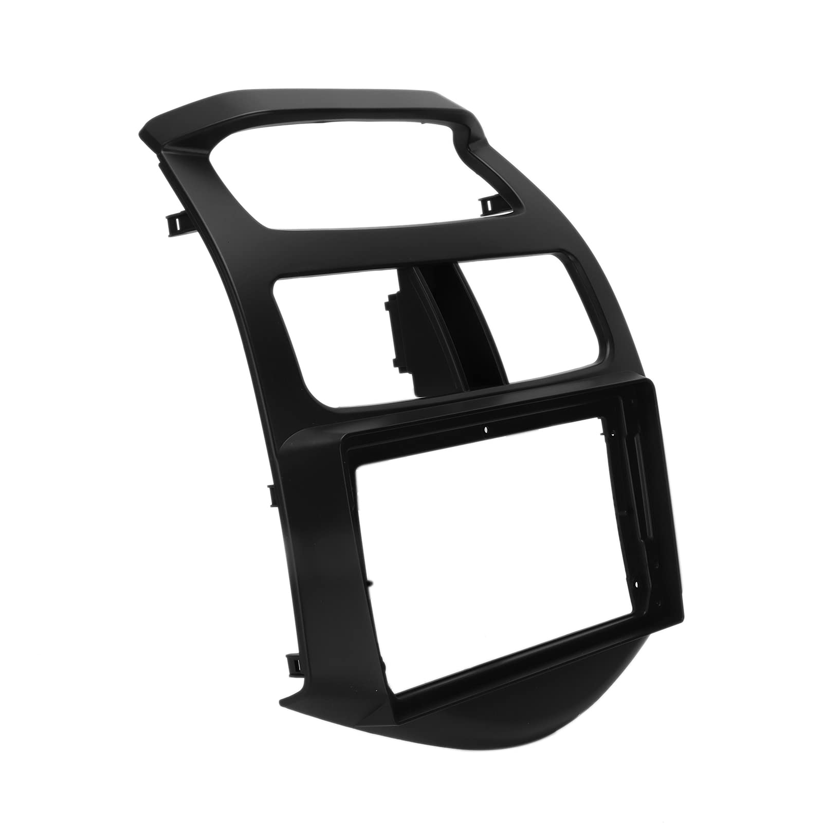 Aramox2-Din Car Stereo Radio Fascia DVD Audio Navigation Panel Frame Replacement forSpark/Beat 2014 Dustproof, Easy Installation with Personality Style