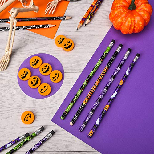 Set de 50 lápices de Halloween coloridos Outus miniatura 7