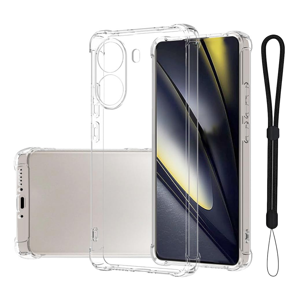 Amazon.co.jp: For Xiaomi POCO X7 Pro 5G ケース クリア YILLIONS