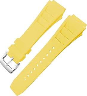 Rubber Watchband 20mm 25mm for Richard Spring Bar Silicone Mille Sport Watch Strap Soft Waterproof Wristband